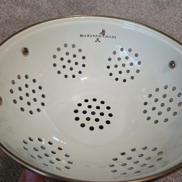 Mackenzie Childs Butterfly Garden Colander - Picture 6 of 6
